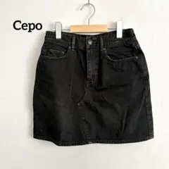 Cepo デニムミニスカート ブラック M 美品のサムネイル