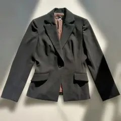 【特価】美品　ブラック ジャケット テーラードジャケット