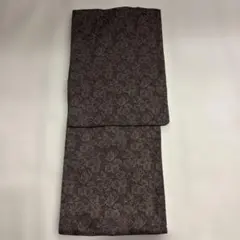 d3131 小紋 着物 紫色と金色の花柄