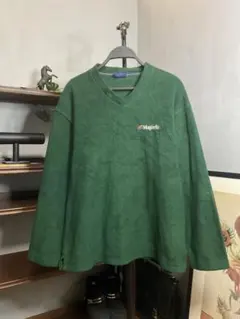 90‘s Holloway MapInfo 企業ロゴ グリーン トレーナー L