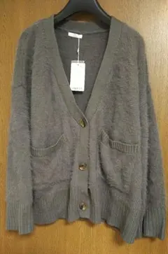 アイテムズ アーバンリサーチ フェザーヤーンカーディガン