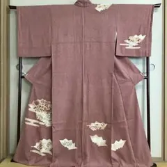 【kimono】付下げ　古典柄　正絹　164cmのサムネイル
