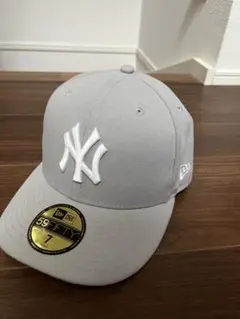 New Era 59FIFTY ニューヨーク・ヤンキースキャップ サイズ7グレー
