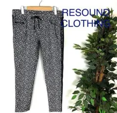 最終値下【レア】RESOUND CLOTHING ドット柄パンツのサムネイル