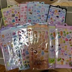 BONBON DROP シールセット 立体的デザイン