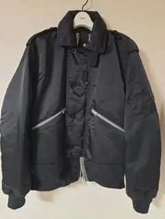 み*ん様 sacai メルトンドッキングコート 18AW - メルカリ