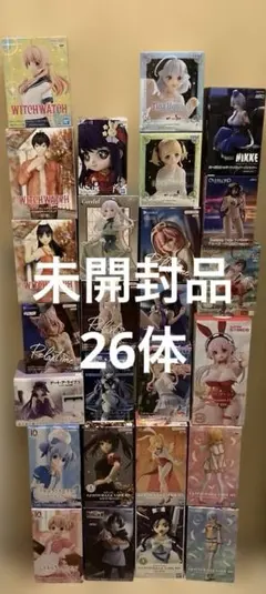 アニメフィギュア キャラクターフィギュア まとめ販売 26体セット