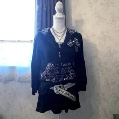 y2k 00s❤︎ 平成女児　リボンパーカー