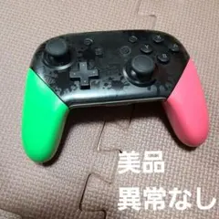 81 Nintendo Switch 純正プロコン スプラ2版