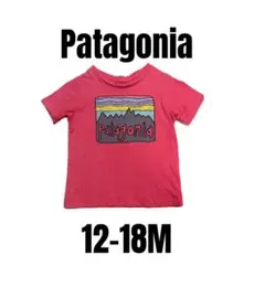 【パタゴニア】半袖Tシャツ　アウトドア　スポーツ　ベビーキッズ　12-18m