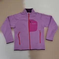 mont-bell フリース 紫 Kid's 150