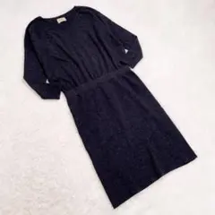 ユナイテッドアローズ　ニットワンピース　グレー