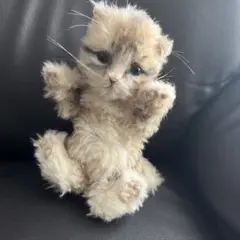 定価55000円 作家 ぬいぐるみ ハチワレねこちゃん 人形 - メルカリ