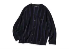 UNIQLO✕Needles　黒紫ストライプ フリースジャケット L 新品