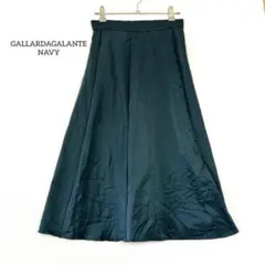 ガリャルダガランテ ラップ調 フレアスカート ツルツル 光沢 S ロング