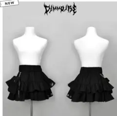 【正規品】DimMoire PUNKフリルミニスカート チェック DimMoire PUNKフリルミニスカート BLACK - メルカリ