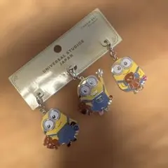【USJ限定】ミニオン ボブ＆ティム チャームセット