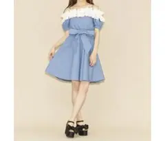 titty&Co オフィショルワンピース