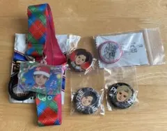 三代目JSB JSB 岩田剛典 岩田 剛典 RTFネックストラップ ミニ缶バッジ