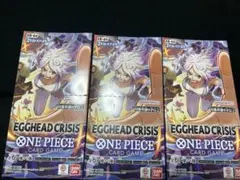 ワンピースカード EB-04 エッグヘッドクライシス 3BOXテープカット