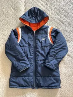 Nike フード付きダウンコート リバーシブル １３０