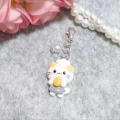 7361☆ シマエナガ キーホルダー チャーム レジン ハンドメイド - メルカリ