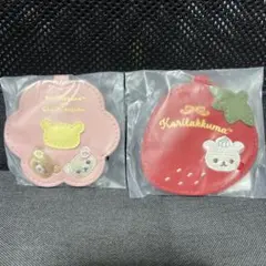 コリコグストアくまきゅん フラワーマルシェ　ミラー　+ コリラックマ　ミラー