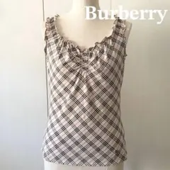 BURBERRY BLUE LABEL ピンク y2k ノバチェック フリル
