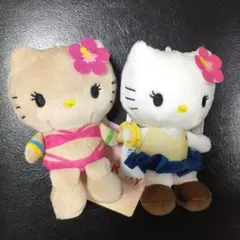 ハローキティマスコット XOXOギャル ２点セット売り