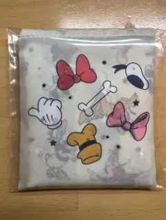 Disney ディズニー エコバッグ 折りたたみ ミッキーマウス　収納付き