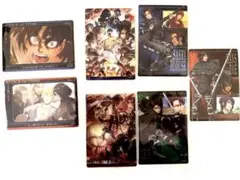 進撃の巨人 カード 7枚セット