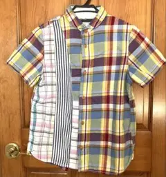 EDWINチェックシャツ　半袖