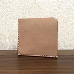栃木レザー 札ばさみ ハンドメイド ヌメ革 メンズ レディース 本革