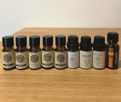 天然エッセンシャルオイル　10ml 9本セット アロマオイル