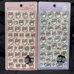 ボンボンドロップシール　ちいかわ第二弾　古本屋・モモンガ　2点セット