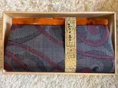 大島紬バッグ☆和装洋装兼用☆おさの音☆工房・藤絹苑☆正絹