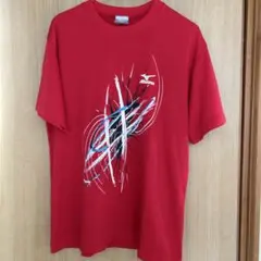 Mizuno 赤 Tシャツ グラフィック メンズ用