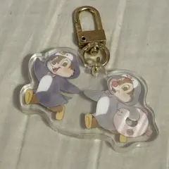 ディズニーストア　チップとデール　シークレットキーチェーン　ペンギン