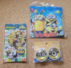 ミニオン　ユニバ　マグネット　缶バッチ　巾着