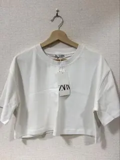 ZARA クロップドTシャツ