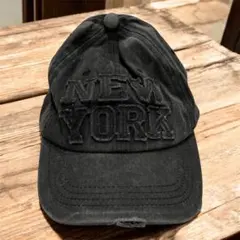 NEW YORK 黒 キャップ