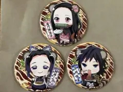 鬼滅の刃 BIG缶バッジ 3個セット 竈門ねずこ 胡蝶しのぶ 冨岡義勇