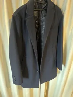 BEAMS HEART ネイビー チェスターコート L