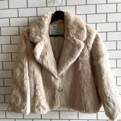 【値下げ中】to the angel ラビットファー　コート