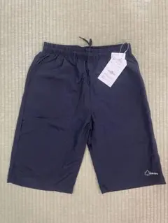 新品 ロゴス　ネイビー ショートパンツ　Lサイズのサムネイル