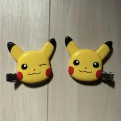 ぴかちゅう様専用★ポケモン ピカチュウ ヘアクリップ