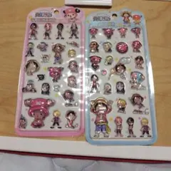 ONE PIECE ステッカー シール 2枚セットのサムネイル