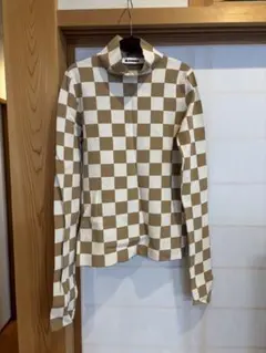 JIL SANDER チェック柄 長袖トップス ジルサンダーのサムネイル