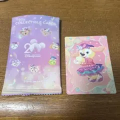香港ディズニー 20周年 クッキーアン　コレクタブルカード