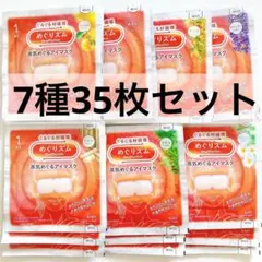 めぐりズム 7種35枚セット 蒸気でホットアイマスク 蒸気めぐるアイマスクのサムネイル